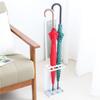 Ryakos Umbrellas Storage Rack 6 Holes Umbrella Stand with Drip Tray Umbrella Holder Umbrella Rack for Home Hotel Corridor Living Room Umbrella Holder for Entryway view 4