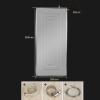 Air Conditioner Drip Pan Condensate Drain Pan, Window AC Drip Cushion Water Collecting Drainage Pan, Stainless Steel HVAC Drip Drain, Transmission Drain Funnel with Condensing Drain Pipe view 2