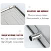 Air Conditioner Drip Pan Condensate Drain Pan, Window AC Drip Cushion Water Collecting Drainage Pan, Stainless Steel HVAC Drip Drain, Transmission Drain Funnel with Condensing Drain Pipe view 3