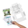 Fun Express Color Your Own Desk Pet Jungle Habitat with Adoption Certificates - 12 Pieces view 1