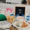 Fun Express Blue Round Cups with Straw - 25 Pieces view 2