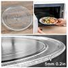 Microwave Glass Turntable Plate, 9.6" 10.6" 12.4" Round Microwave Glass Plate , Replacement Microwave Plate With Microwave Turntable Coupler And Ring For Fits Virtually All Small Microwaves ( Color : view 4