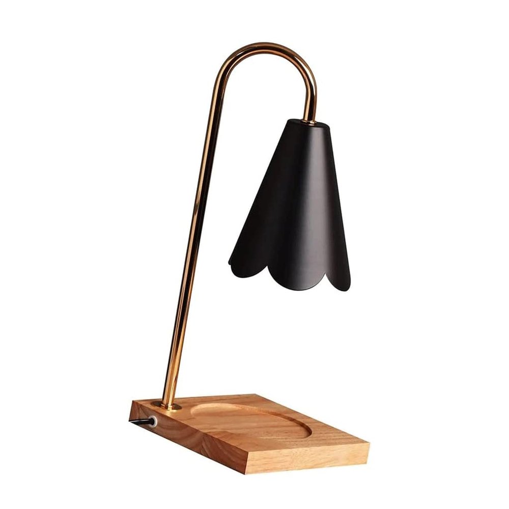 NOBRIM Candle Warmer Lamp Romantic Candle Heating Lamp Iron Craft Candle Heater Lamp Creative Candle Warmer Lamp for Living Room Study Entrance for Bedside Living Room