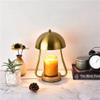 Candle Warmer Lamp Table Lamp Candle Metal with Lampshade Candle Warmer Lamp with Base No Fire Wax Melter for Sleeping Bedroom for Bedside Living Room view 3