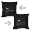 TiuKiu Throw Pillow Covers 32"x32" Nan Definition Rustic Decorative Square Throw Pillow Covers Nan Cushion Case for Sofa Couch Farmhouse Home Decoration view 4