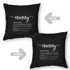 TiuKiu NannyThrow Pillow Cover Nanny Definition Decorative Pillowcase Cushion Case for Couch Bedroom Car 32"x32" view 4