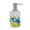 6-inch Turtle Soap Dispenser - Shell Design Resin Hand Soap Pump for Bathroom & Kitchen, Refillable Blue Countertop Organizer with Soap Box view 1