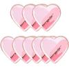 Dulousia Pink Heart Shaped Paper Plates - Wedding Engagement Valentines Day Party Supplies, Disposable Plates Bridal Shower, Baby Shower, Mothers Day, Birthday Party Decorations, 9in 24pcs view 3