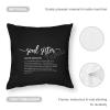 TiuKiu Throw Pillow Covers 16"x16" Soul Sister Definition Rustic Decorative Square Throw Pillow Covers Soul Sister Cushion Case for Sofa Couch Farmhouse Home Decoration view 3