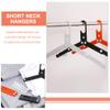 3pcs Folding Pants Hanger Folding Clothes Hangers Space Saving Closet Hangers Outdoors Convenient Pants Closet Clothes Clothing Display Hanger Metal view 2