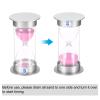 PATIKIL 20 Minute Sand Timer, Sandy Clock with Plastic Cover Count Down Sand Glass for Games, Kitchen, Party Favors DIY Decoration, Pink Sands view 4