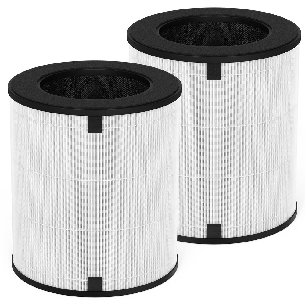 GoKBNY 2-Pack LV-H133 Replacement Filter Compatible with LEVOIT LV-H133 Purifier, Part Number LV-H133-RF, 3-in-1 Filtration System