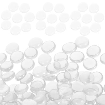 GANAZONO 1bag Fire Pit Glass Beads for Fireplace Aquarium and Landscape Decoration Pack of Non- Fire Rocks for Safe and Beautiful Fish Tank Environment