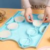 Dumpling Press Maker Tool,Pie Wonton Dough Press Mold With 8 Compartments,Dumpling Maker Machine,Pie Maker Mold,Home Kitchen Dough Press Mold view 2