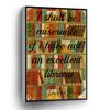 PUCHYUCT Jane Austen Canvas Wall Art Pride And Prejudice Quote Poster Dictionary Print Literary Gift Art Posters Stretched and Framed Ready to Hang for living room,bedroom,classroom etc (16" X 24") view 1