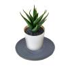 WORDFUN 360 Degree Rotating Platform, Bonsai Display Turntable, Packaging Rotating Turntable, with Steel Ball Bearings, Rotary Plate, Computer/Bonsai/Plant Display Stand view 1