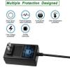 AC Adapter Charger Compatible with Shark WS620 WS630 WS631 WS632 WANDVAC System Pet Pro Cordless Stick Handheld Vacuum Power Cord Supply view 4