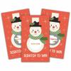 Eyouyeqi Christmas Scratch Off Game Cards - Xmas Party Scratch Games for Adults - Christmas Raffle Tickets - Holiday/New Year Party Activities & Supplies Decorations - 50 Pack(02) view 1