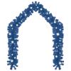 Gecheer Blue LED Christmas Garland, 32.8FT Synthetic PVC Decorative Light for Indoor Outdoor Holiday Decor view 2