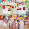 24 Pieces 7.9 Inch Football Party Decorations Football Hanging Swirls Football Party Supplies Sports Whirls for Football Bowl Game Day Football Fans Club Birthday Themed Home Decorations(Football) view 3