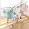 Clothes Drying Rack,3-Level Folding Drying Rack,Stainless Steel Laundry Rackwith Wheels,27Rails & 12 Clips,Indoor/Outdoor Portable Dryer for Clothes Shoes Towels view 1