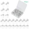 Surakey 40 Pcs Upholstery Tacks Headliner Pins Clear Heads Twist Pins for Slipcovers and Bedskirts, Bed Skirt Pins, Sheet Anti-Run Screw Fixing Pin Quilt Sofa Twist Nail Retainer, Type 1 view 3
