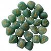 Asra Crystal Natural Green Aventurine Futhark Viking Rune Stone Set, Engraved Letter Norse Witchcraft Healing Crystal Reiki Gemstones Irregular Shaped view 1