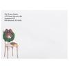 Fox Valley Traders Custom The Empty Chair Christmas Card Set of 20, Card and Front of Envelope Custom w/Design view 4