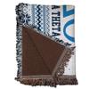 VictoryStore Phi Delta Theta Blanket, 35 inches x 54 inches Christmas Sweater Design Fraternity Throw Blanket, Offically Licensed, Phi Delt Blanket (White) view 2