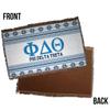 VictoryStore Phi Delta Theta Blanket, 35 inches x 54 inches Christmas Sweater Design Fraternity Throw Blanket, Offically Licensed, Phi Delt Blanket (White) view 3