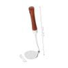 BESTonZON Barbecue Tools Pizza Kitchenware Steel Tortilla Tool Mexican Cooking Supplies Barbecue Manual Compressor for Utensils Press Presser Stainless Meat Kitchen Wooden Pie Gadget Dough view 2