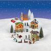 KRE Glittered White Drapes 32 x 40 Inches Artificial Drapes for Mini Christmas Villages Festive Decorating Nativity Scenes DIY Art Material Supplies Crafting Decoration Pack of 2 with Bonus Mighdas view 3