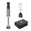 Vitamix 5-Speed Immersion Blender 3-Piece Bundle with Whisk Attachment and Storage Case, Professional-Grade Hand Blender with 625-Watt Motor and Stainless-Steel Blade, Stainless Steel/Black view 1