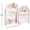 Boho Wedding Tabletop Signs - 2 Pieces view 2