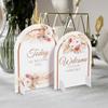 Boho Wedding Tabletop Signs - 2 Pieces view 4
