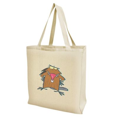 Angry Beavers Daggett Grocery Travel Reusable Tote Bag