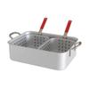 Krollen Industrial 18 Qt. Dual Basket Fryer/Fish Cooker - 55,000 BTU view 3