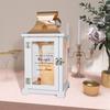 10th Wedding Anniversary Lantern, Best 10th Anniversary Wedding Gifts for Couple Wife Parents Husband Tin 10 Years of Marriage Gifts for Couple, Woemen, Wife, Her view 3