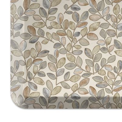 GelPro Designer Comfort Cushioned Anti-Fatigue Standing Kitchen Floor Mat, Padded Stain-Resistant, Waterproof, Non-Slip Comfort Padded Desk/Office Mat, Orchard Almond Kitchen Mat 20x72