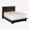 BrylaneHome 3" Gel Memory Foam Mattress Topper with Velour Cover view 2