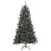 Artificial Christmas Tree,Artificial Christmas Tree Christmas Tree with Stand Xmas Tree for Home/Office/Party/Christmas Decoration Easy Assembly with Stand Green 70.9" PVC view 2