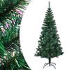 Artificial Christmas Tree,Artificial Christmas Tree Christmas Tree with Stand Xmas Tree for Home/Office/Party/Christmas Decoration Easy Assembly with Iridescent Tips Green 82.7" PVC view 1