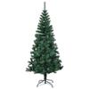 Artificial Christmas Tree,Artificial Christmas Tree Christmas Tree with Stand Xmas Tree for Home/Office/Party/Christmas Decoration Easy Assembly with Iridescent Tips Green 82.7" PVC view 2