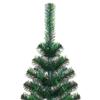 Artificial Christmas Tree,Artificial Christmas Tree Christmas Tree with Stand Xmas Tree for Home/Office/Party/Christmas Decoration Easy Assembly with Iridescent Tips Green 82.7" PVC view 3
