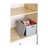 YBM HOME Stackable Plastic Storage Bin with Lid, Multipurpose for Classroom, Drawers, Desktop, Office, Playroom, Shelves, Closets, Grey, 2149-6 view 2