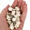 Zerodeko 100pcs Curtain Silent Runner Track Wheels Plastic Roller for Curtains Drapes Easy to Install Versatile Compatibility view 3