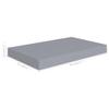 QZZCED Modern Floating Shelves,Wall Storage Shelves,Wall Mounted Shelf Organizer Unit Display Shelf,for Living Room,Bedroom,Kitchen,Bathroom,Office,Floating Wall Shelf Gray 15.7"x9.1"x1.5" MDF view 2