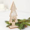 Factory Direct Craft Group of 3 Rustic Wooden Holiday Trees - Wood Tree Shapes for Christmas Decorating and Holiday Displays view 2