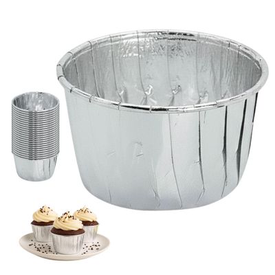 Fun Express Silver Foil Treat Cups - 25 Pieces
