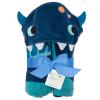 Stephen Joseph, Kids Hooded Beach Towel for Girls & Boys (3-8 Years), Toddler Poncho Bath Towel with Hood, Soft Absorbent Cotton, Large 46x 23.5, Sea Monster view 2